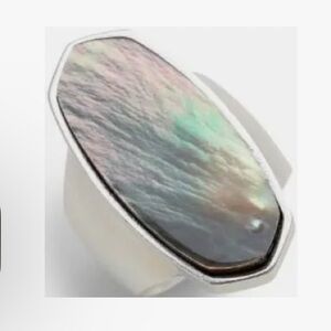 Kendra Scott Kit Cocktail Ring Abalone